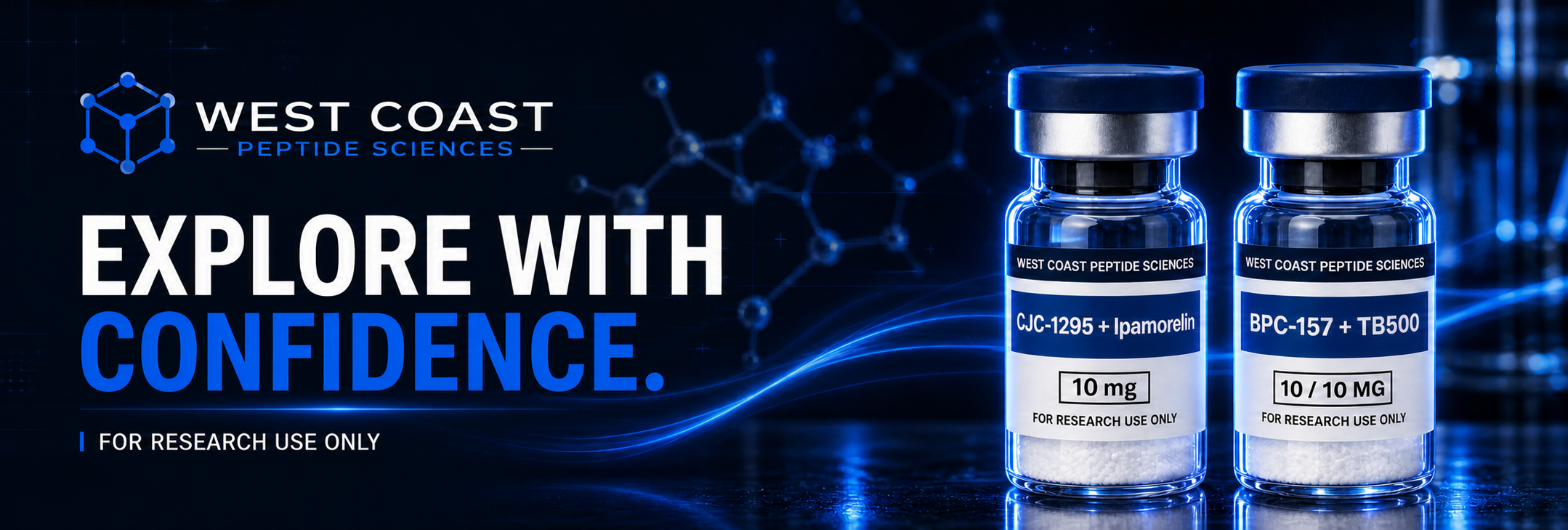 West Coast Peptide Sciences promotional banner