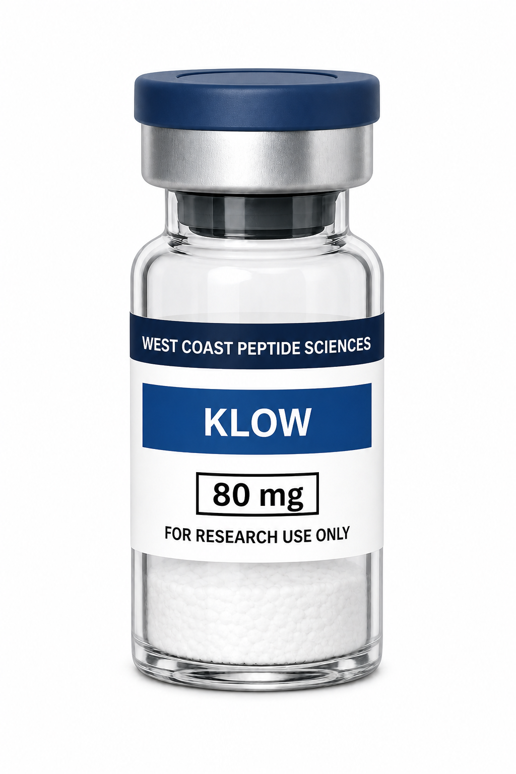 KLOW 80 milligram featured blend vial
